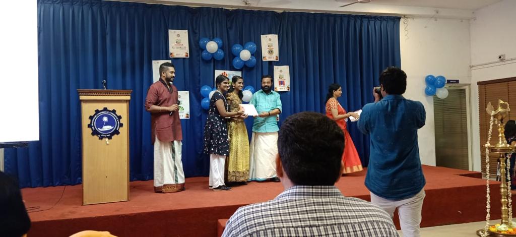 Our students ANESWARA ASOK S & PRIYA S, has been judged as BEST SHORT FILM AWARD IN World Malayalam Short Film Festival- Season 2